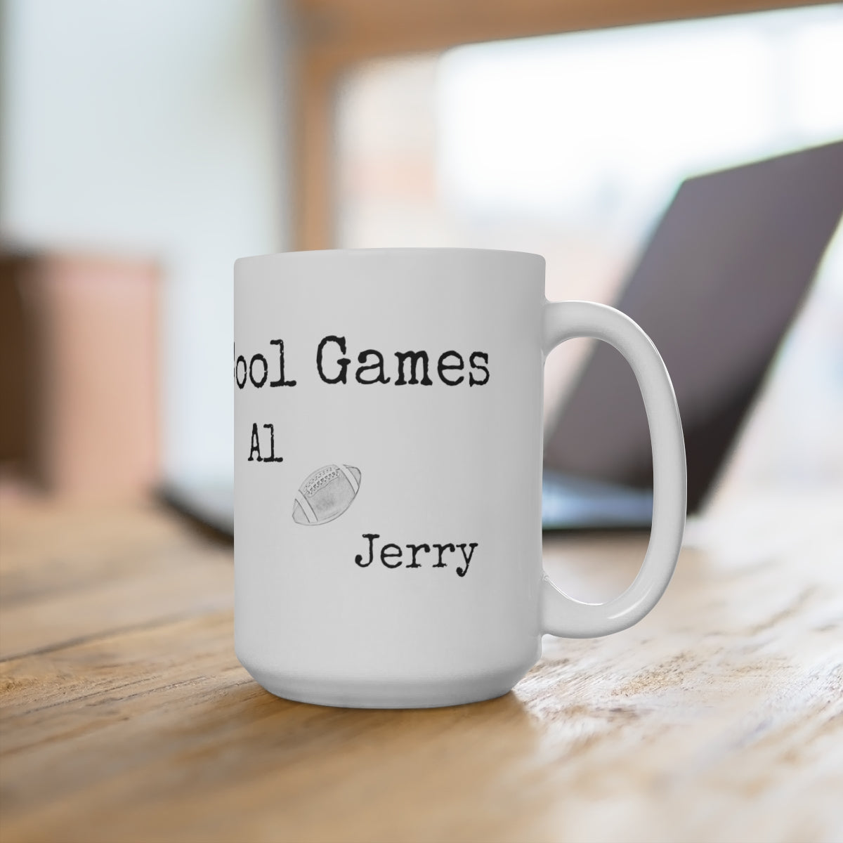 Al & Jerry "Cool Games" Coffee Mug 15oz