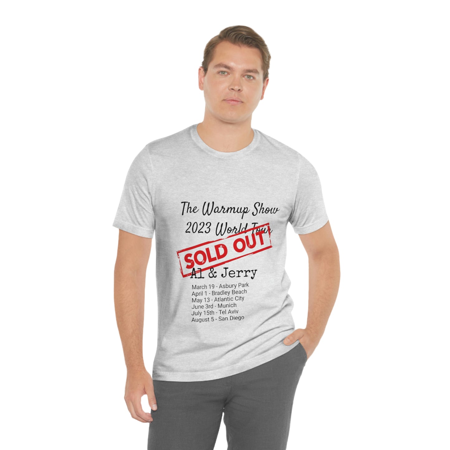 Al & Jerry 2023 World Tour T-Shirt