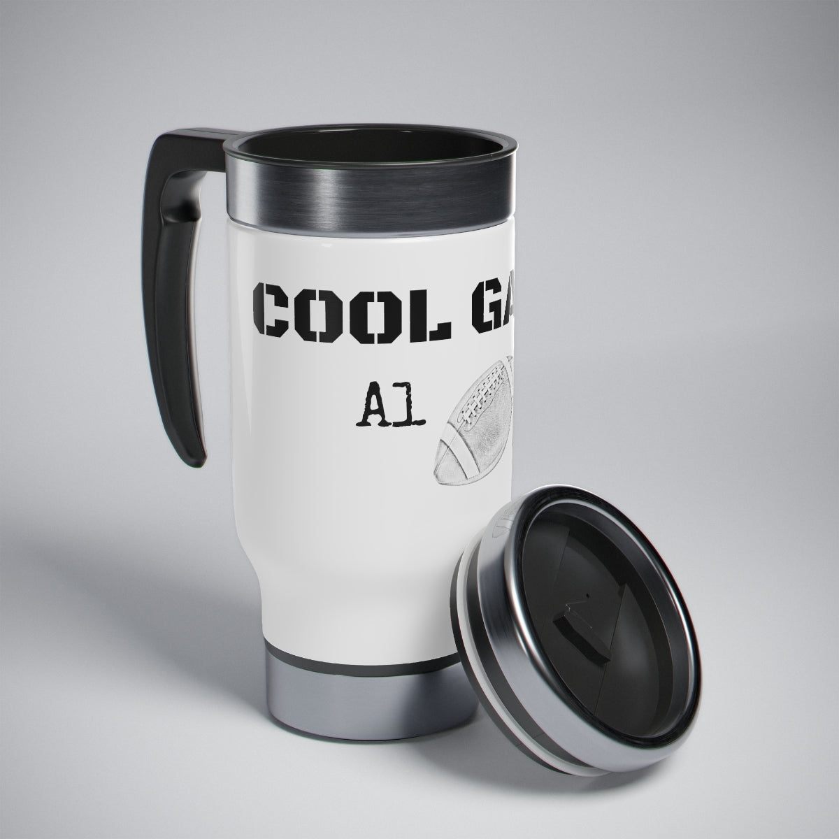 Al & Jerry "Cool Games" Travel Mug